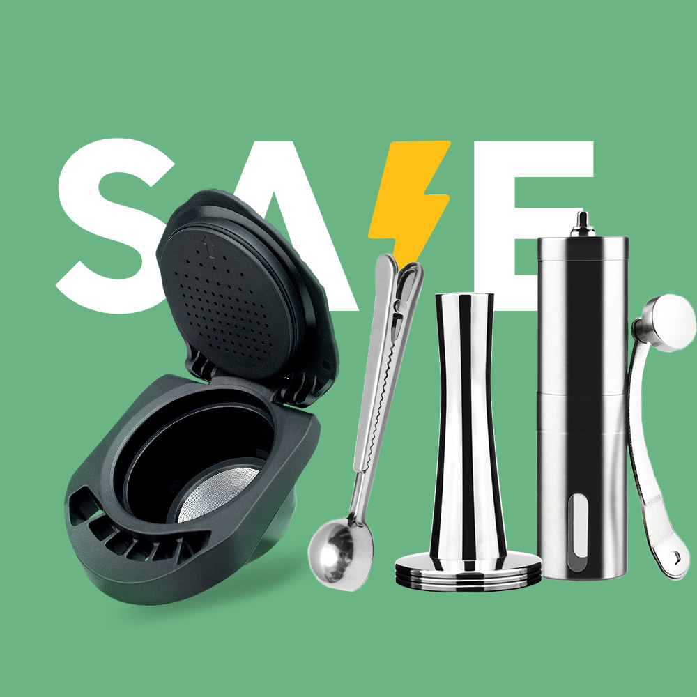 Coffee Equipment Rack - Adaptador de café reutilizable para máquina