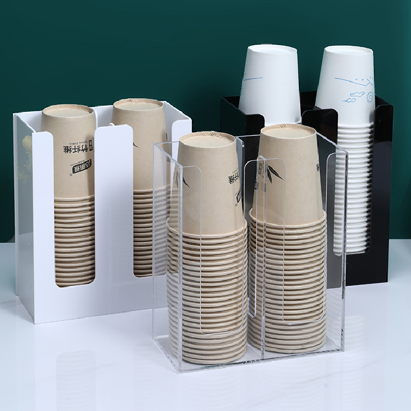 Coffee Equipment Rack - Portavasos de almacenamiento acrílico, estante de