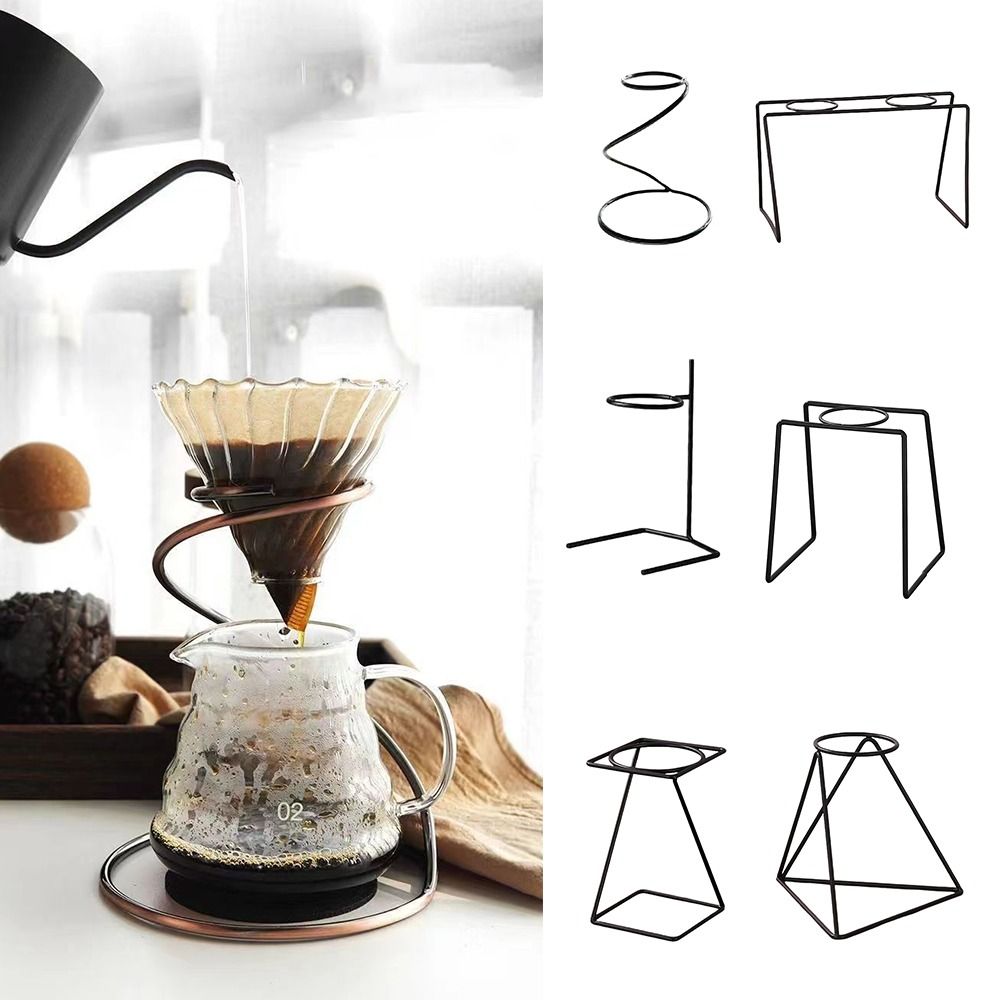 Soporte negro para filtro de c - Coffee Equipment Rack reseña y precio
