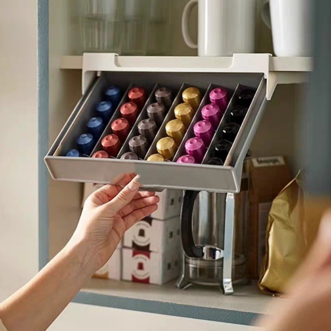 Soporte para cápsulas de café, - Coffee Equipment Rack reseña y precio