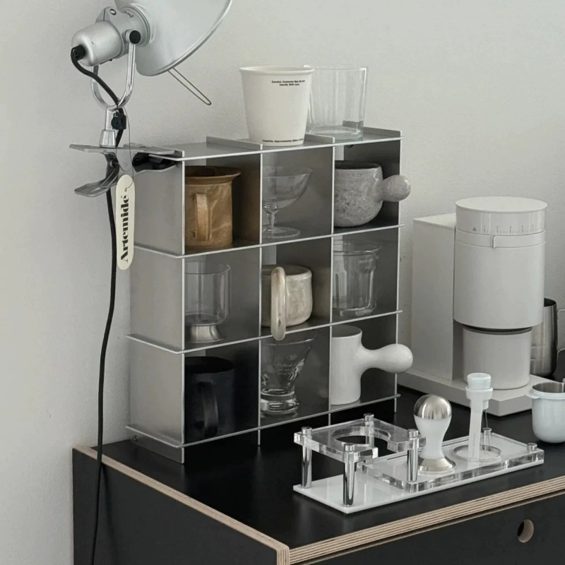 Estante Minimalista de Alumini - Coffee Equipment Rack reseña y precio