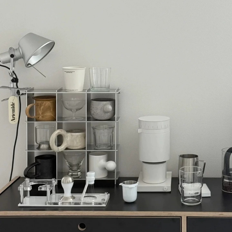 Estante Minimalista de Alumini - Coffee Equipment Rack reseña y precio